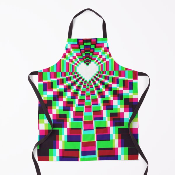 Item preview, Pixel Heart Kaleidoscope - Synthwave 2 designed and sold by animinimal.