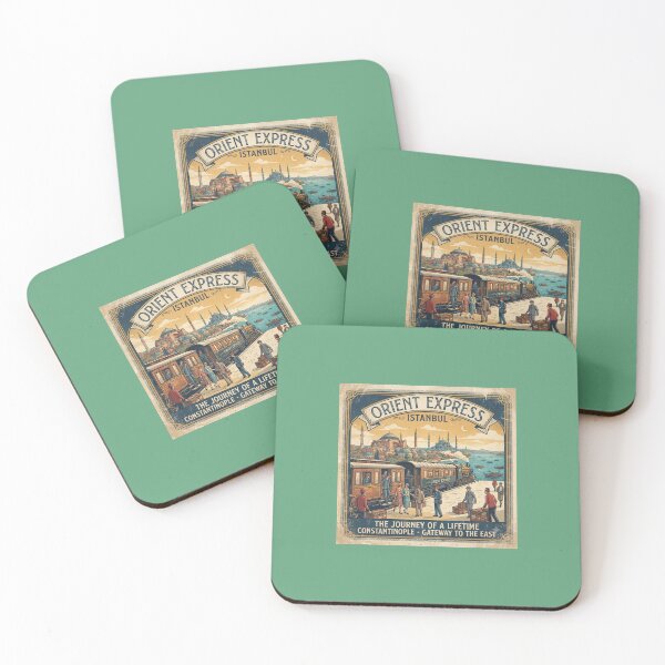 Item preview, Orient Express designed and sold by VintageArtByIda.