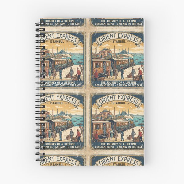 Item preview, Orient Express designed and sold by VintageArtByIda.