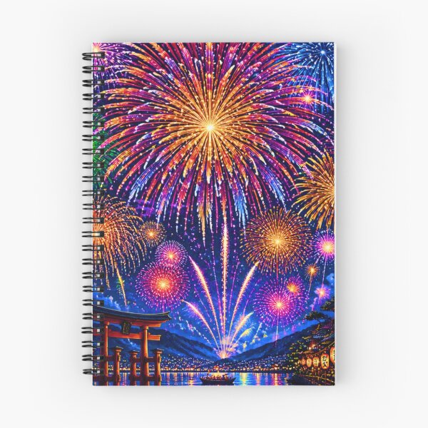 Item preview, Japanese Hanabi Fireworks Festival Poster designed and sold by dcdjapan.