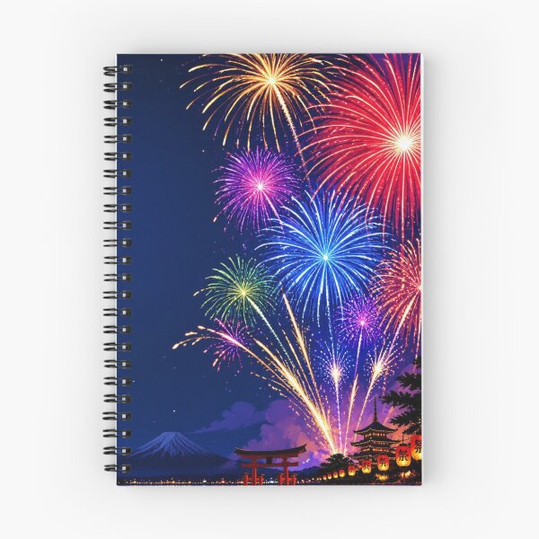 Item preview, Japanese Hanabi Fireworks Festival Poster designed and sold by dcdjapan.