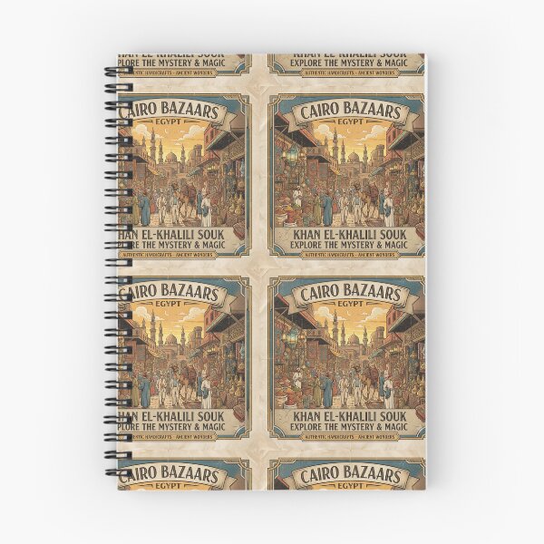 Item preview, cairo Bazaars designed and sold by VintageArtByIda.