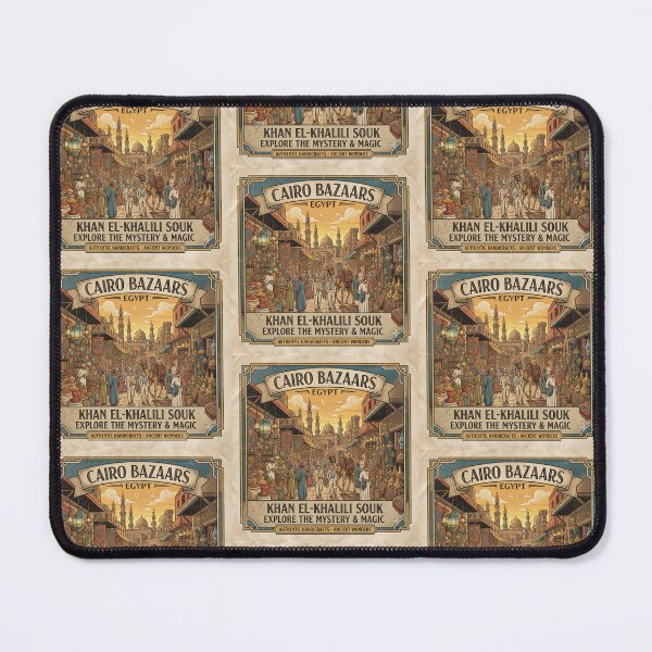 Item preview, cairo Bazaars designed and sold by VintageArtByIda.