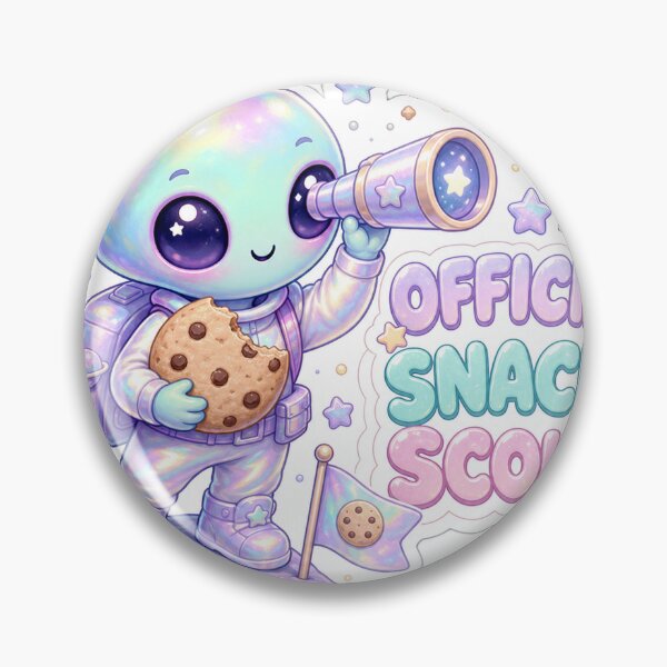 Item preview, Official Snack Scout Sweet Astronaut Alien designed and sold by BoosterShop.