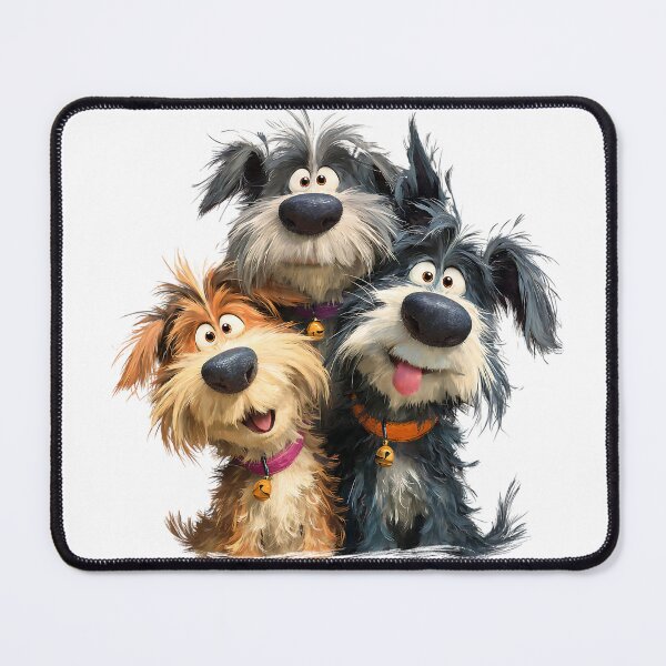 Item preview, Best Mates with Wagging Tails – Puppy Pals designed and sold by TheCanineCanvas.