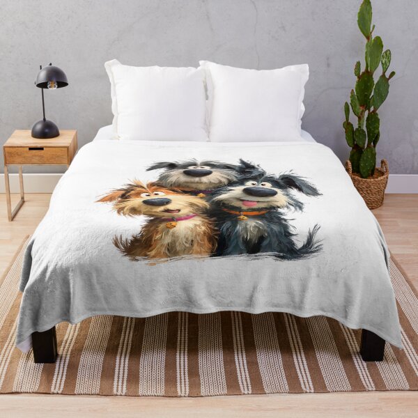 Item preview, Best Mates with Wagging Tails – Puppy Pals designed and sold by TheCanineCanvas.