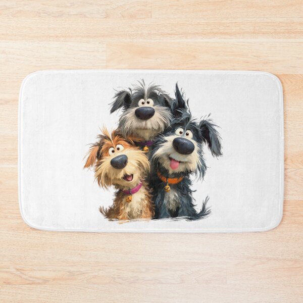 Item preview, Best Mates with Wagging Tails – Puppy Pals designed and sold by TheCanineCanvas.