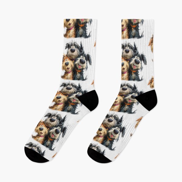 Item preview, Best Mates with Wagging Tails – Puppy Pals designed and sold by TheCanineCanvas.