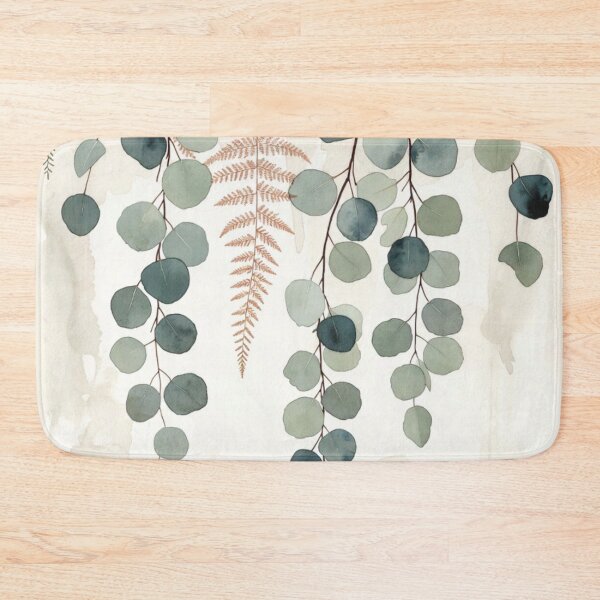 Item preview, Eucalyptus-Fern Flow designed and sold by WeaveSphere.
