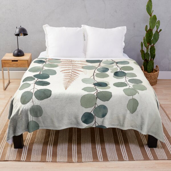Item preview, Eucalyptus-Fern Flow designed and sold by WeaveSphere.