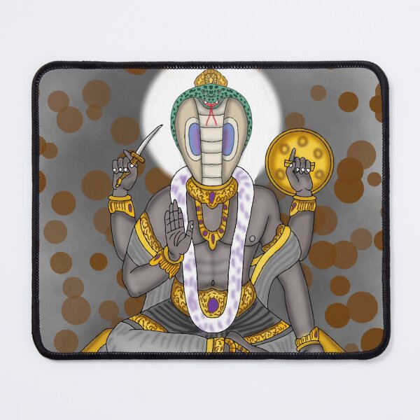 Item preview, Ketu Artwork | Mystical Vedic Astrology Digital Art Illustration designed and sold by Harshit_Digital_Arts.