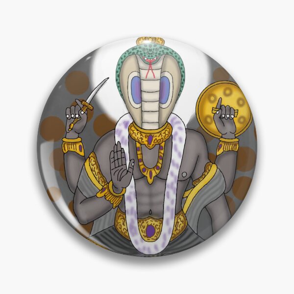 Artikelvorschau, Ketu-Kunstwerk | Mystische digitale Illustration der vedischen Astrologie entworfen und verkauft von Harshit_Digital_Arts.