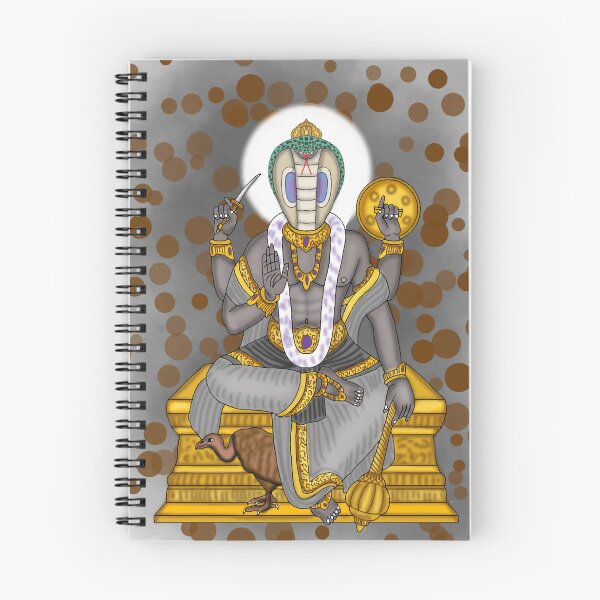 Item preview, Ketu Artwork | Mystical Vedic Astrology Digital Art Illustration designed and sold by Harshit_Digital_Arts.