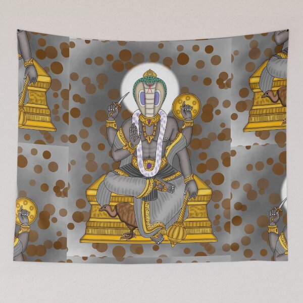 Item preview, Ketu Artwork | Mystical Vedic Astrology Digital Art Illustration designed and sold by Harshit_Digital_Arts.