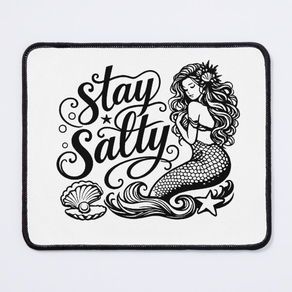 Item preview, stay salty mermaid designed and sold by OCD_JESSICA.