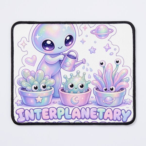 Item preview, Interplanetary Plant Parent Sweet Pastel Alien designed and sold by BoosterShop.