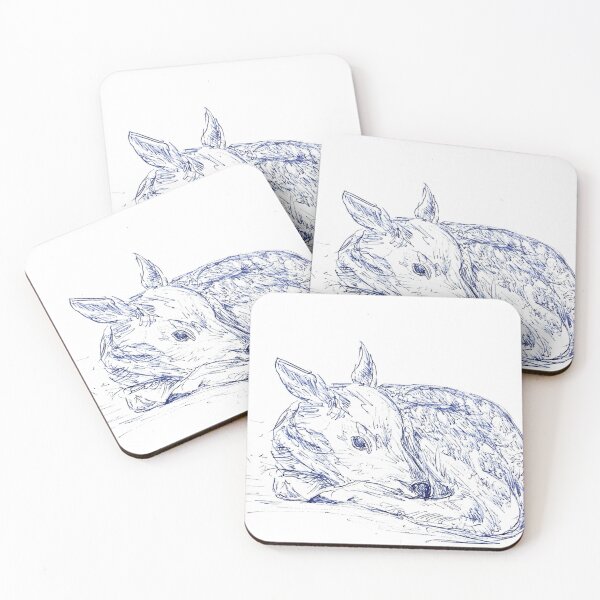 Item preview, Self-Portrait as a Fawn designed and sold by chickenscratch_ink22.