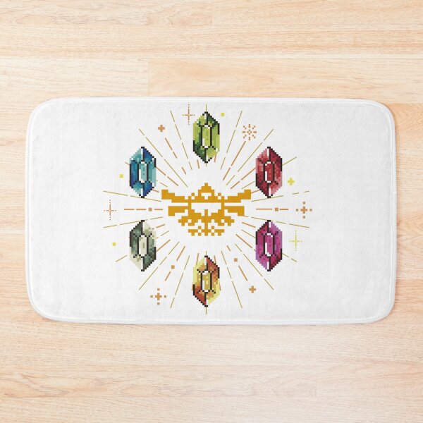 Item preview, Hylian Rupees pixel art zelda designed and sold by samuzai.