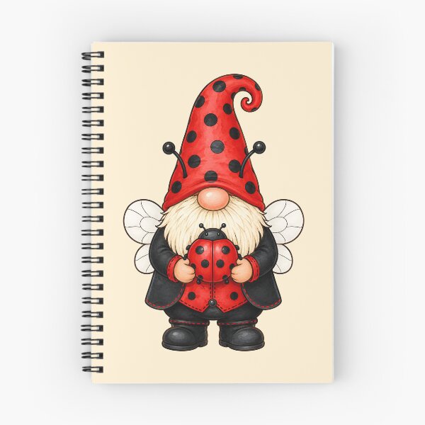 Item preview, Ladybug Gnome Garden Guardian designed and sold by Victor Shadehorn.