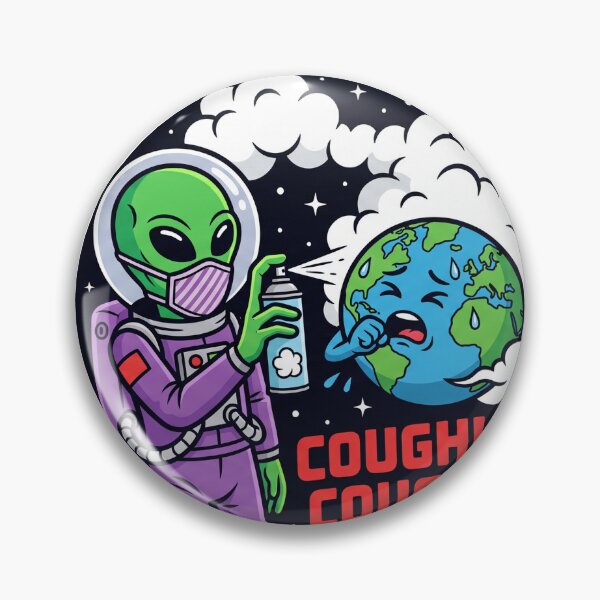 Item preview, Earth Smells Bad Funny Alien Air Freshener War Humor T-Shirt designed and sold by fowzi shokri.