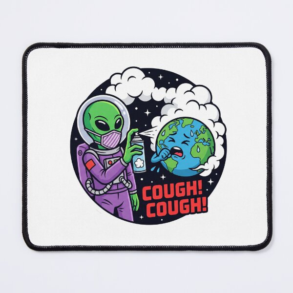 Item preview, Earth Smells Bad Funny Alien Air Freshener War Humor T-Shirt designed and sold by fowzi shokri.