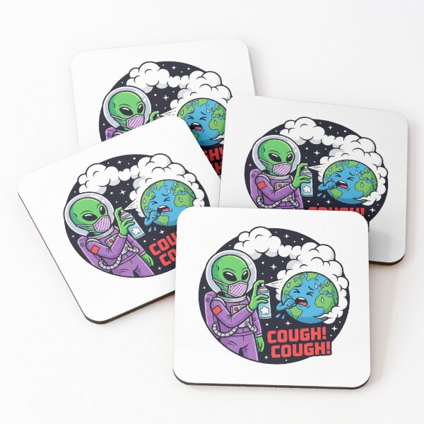 Item preview, Earth Smells Bad Funny Alien Air Freshener War Humor T-Shirt designed and sold by fowzi shokri.