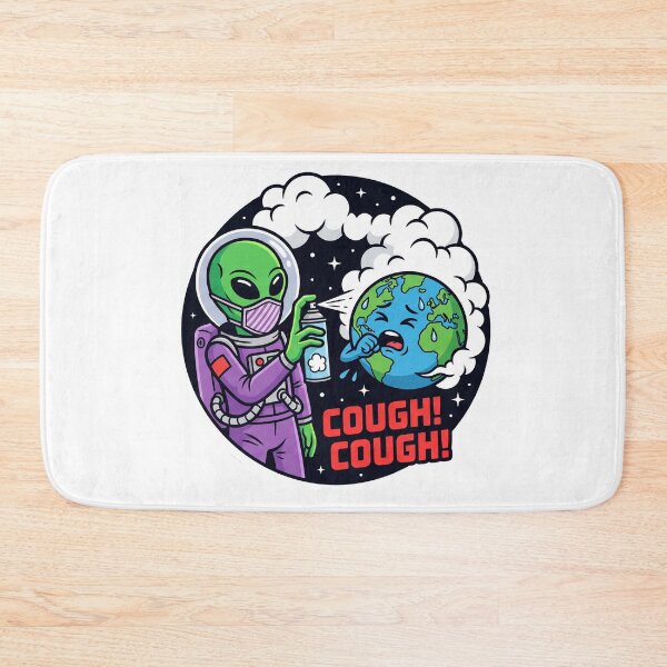 Item preview, Earth Smells Bad Funny Alien Air Freshener War Humor T-Shirt designed and sold by fowzi shokri.