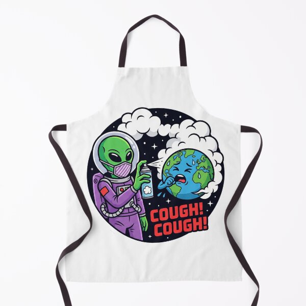 Item preview, Earth Smells Bad Funny Alien Air Freshener War Humor T-Shirt designed and sold by fowzi shokri.