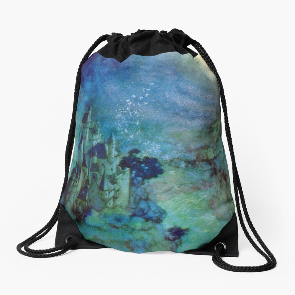 Fairyland by Edmund Dulac Drawstring Bag