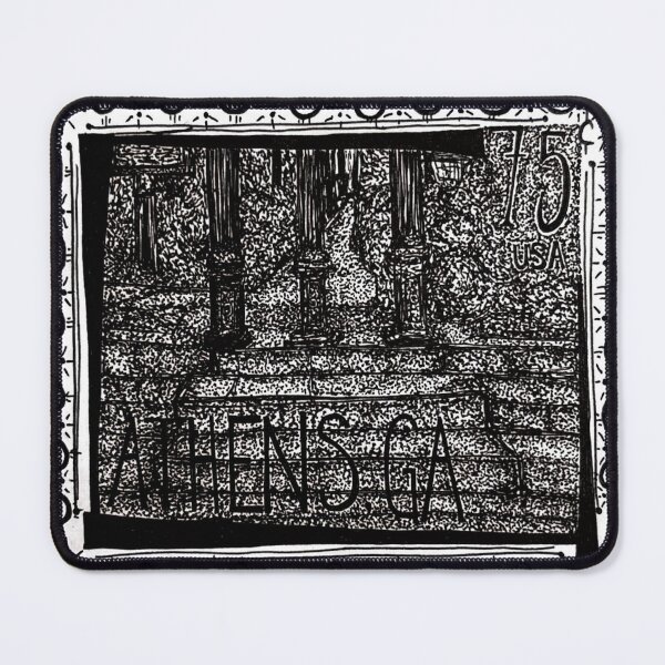 Item preview, Pillars of UGA, Athens, GA Stamp designed and sold by chickenscratch_ink22.