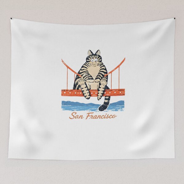 Item preview, San Francisco Cat designed and sold by OrlimarHIpo.