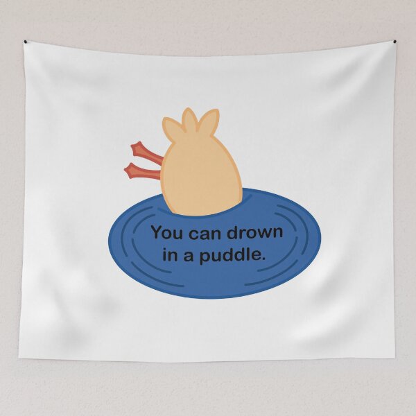 Item preview, Drown in a puddle designed and sold by Tora-Designs.