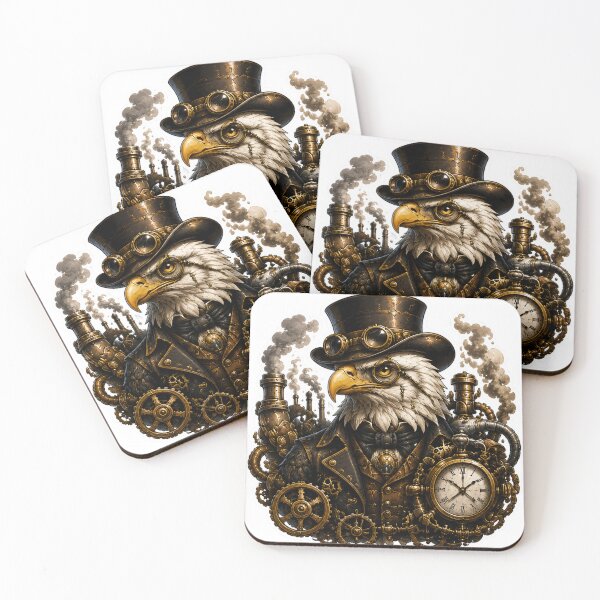 Item preview, Steampunk Eagle designed and sold by VerdePegajoso.