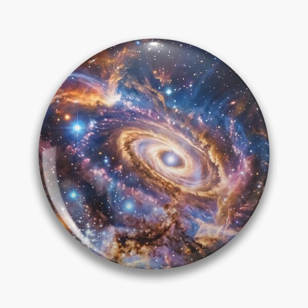 Aperçu de l'œuvre Art vibrant de la galaxie nébuleuse cosmique créée et vendue par Utopian-Magic.