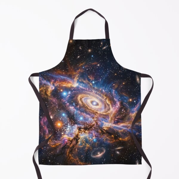 Item preview, Vibrant Cosmic Nebula Galaxy Art designed and sold by Utopian-Magic.