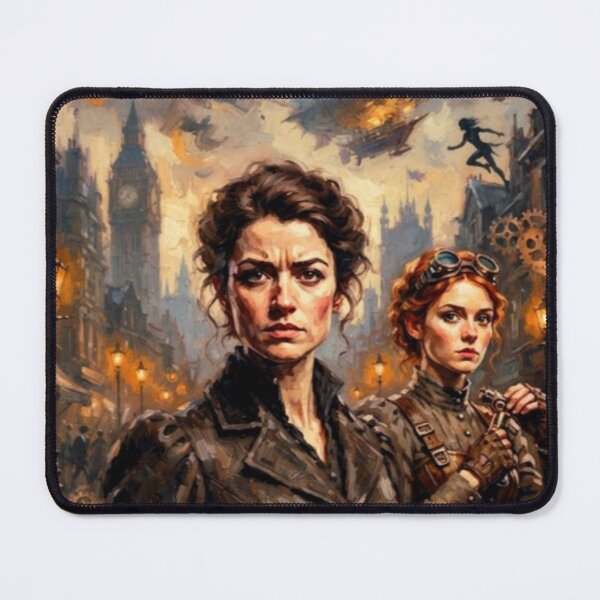 Item preview, The Nevers Steampunk Fantasy Fine Art Tribute designed and sold by Art's Diner.
