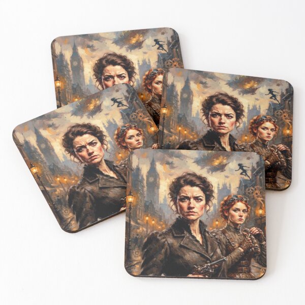 Item preview, The Nevers Steampunk Fantasy Fine Art Tribute designed and sold by Art's Diner.