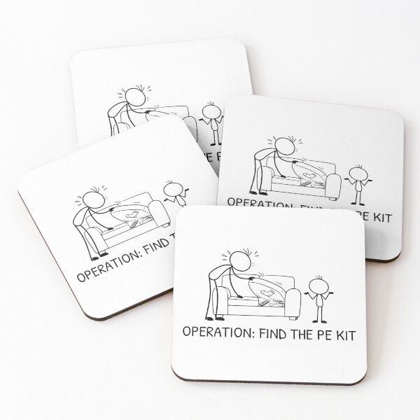 Item preview, Funny PE Kit Dad Shirt | Back to School Parent Humor | Operation Find The PE Kit designed and sold by Pebl-Co.