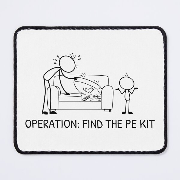 Item preview, Funny PE Kit Dad Shirt | Back to School Parent Humor | Operation Find The PE Kit designed and sold by Pebl-Co.