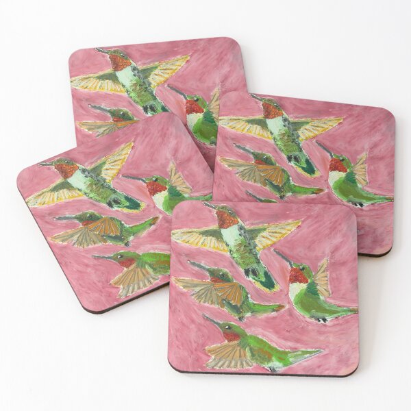 Item preview, Dancing Hummingbirds designed and sold by woodland-towers.
