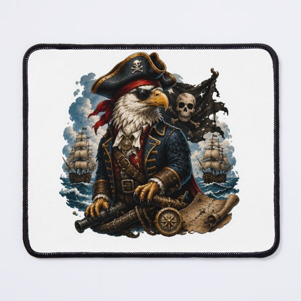 Item preview, Pirate Eagle designed and sold by VerdePegajoso.