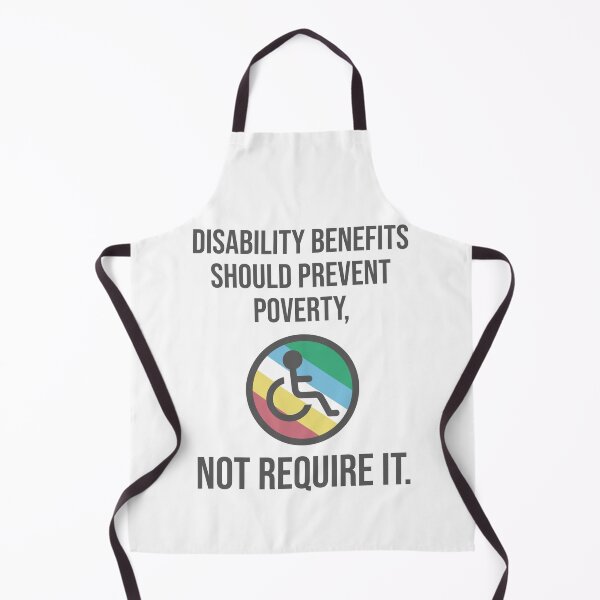 Item preview, Disability benefits should not require poverty. designed and sold by Rachel the Artist .