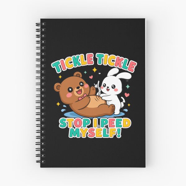 Item preview, Tickle Stop I Peed Myself Cute Animal Bear Bunny Graphic designed and sold by MagicSD Designs.