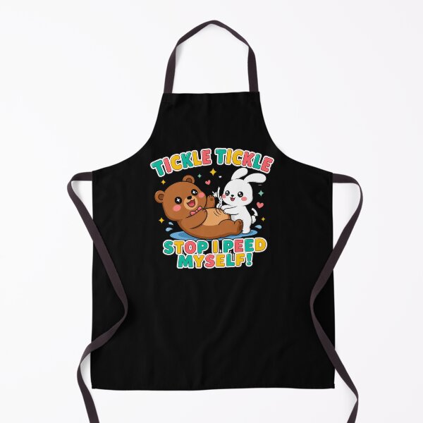 Item preview, Tickle Stop I Peed Myself Cute Animal Bear Bunny Graphic designed and sold by MagicSD Designs.