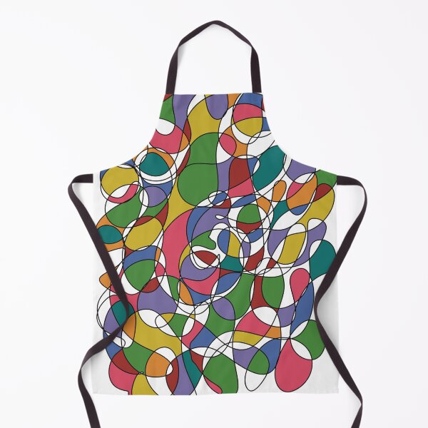 Item preview, Colourful doodle scribbles designed and sold by Line & Tide.