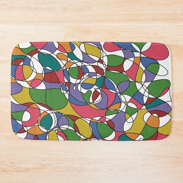 Item preview, Colourful doodle scribbles designed and sold by Line & Tide.