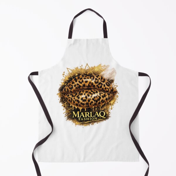 Item preview, Luxury Leopard Print Lips Fashion Design designed and sold by Marlaq fashion .