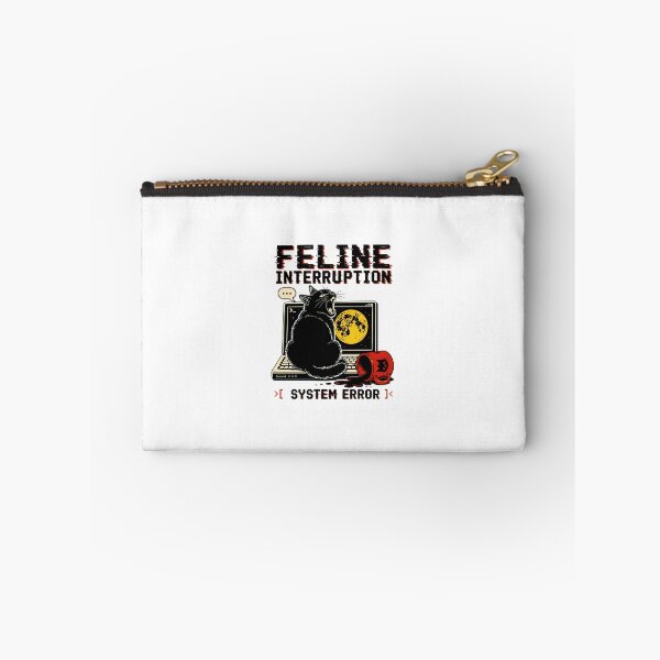 Item preview, Feline Interruption System Error Coffee Spill designed and sold by chattsuede.