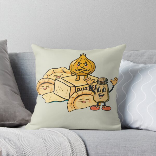 Item preview, Retro Cartoon Pierogi Crew Vintage Food designed and sold by pulse_retail.