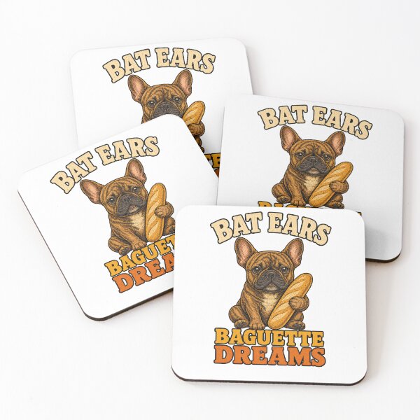 Item preview, Bat Ears Baguette Dreams French Bulldog designed and sold by Sandydesign.